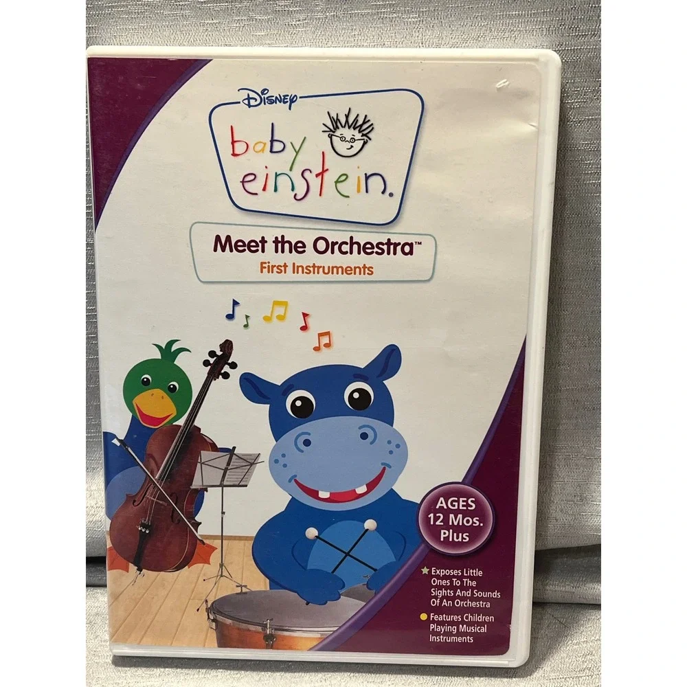 Disney Baby Einstein Meet the Orchestra First Instruments DVD Music Education - Picture 1 of 3